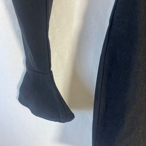 Naked Wardrobe The Statement Black Puff Sleeve Off Shoulder Bodycon Dress Sz XS - Picture 4 of 7